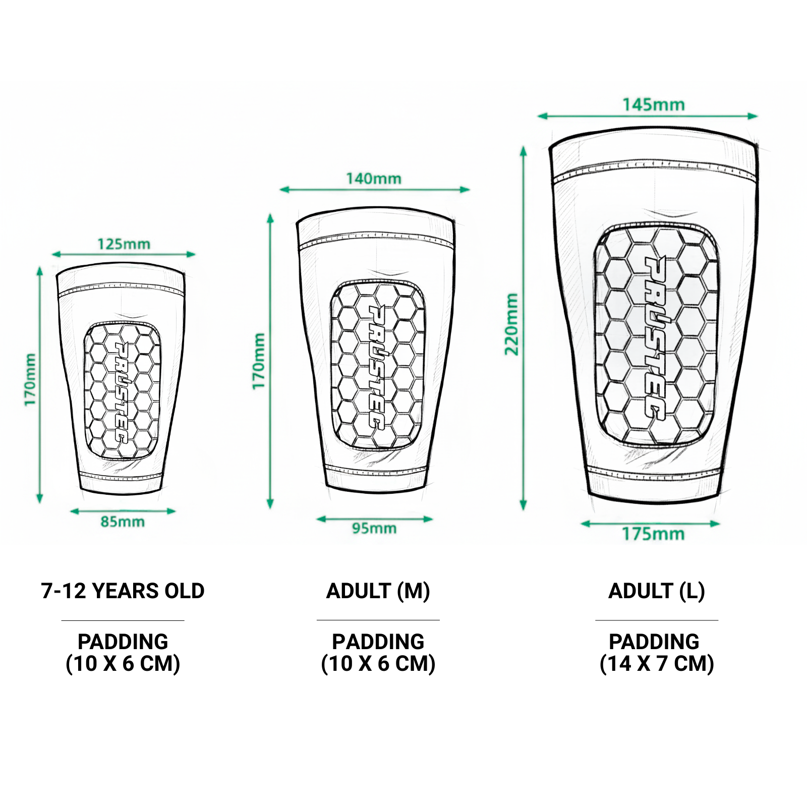 Prostec integrierte Schienbeinschoner